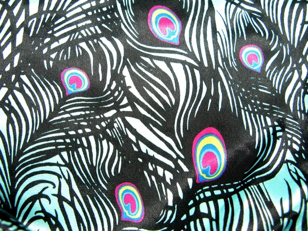 Атласные перья павлина абстрактный текстурный фон — стоковое фото