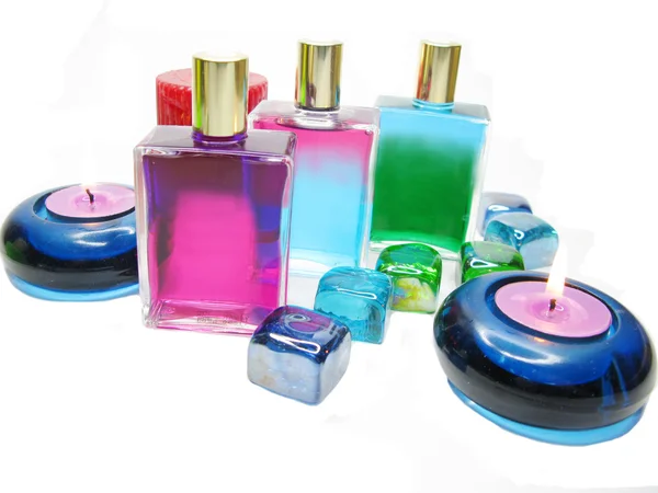 Spa oils essences for aromatherapy — Stock Photo, Image