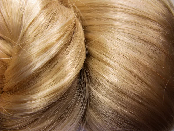 Dark shiny hair texture background — Stock Photo, Image