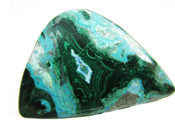 Chrysocolla abstracte textuur geologische minerale — Stockfoto