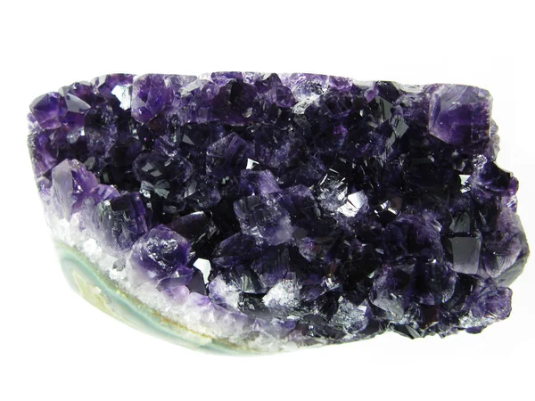 Amethist geoge kristallen textuur — Stockfoto