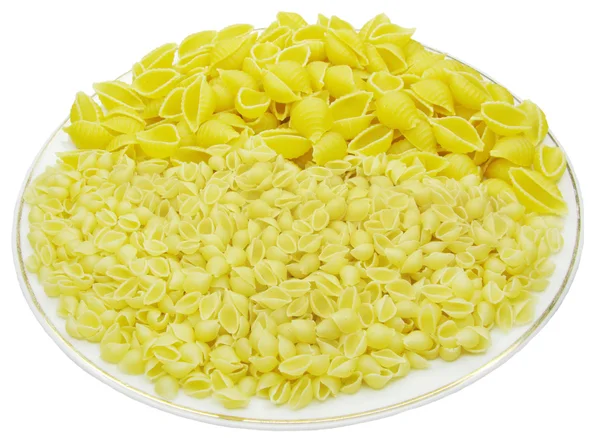 Esparguete em forma de concha — Fotografia de Stock