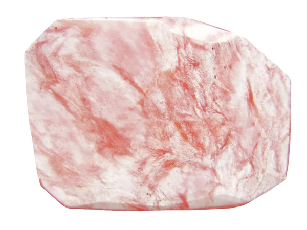 Розовый халкидонский кристалл — стоковое фото
