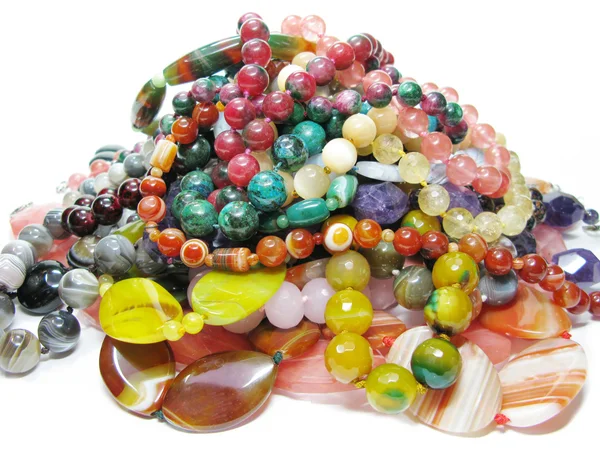 堆的彩色珠子 — 图库照片