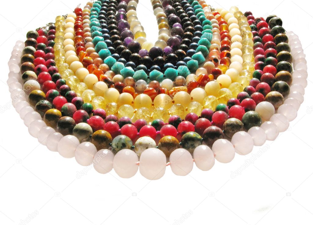 Colored jewelry