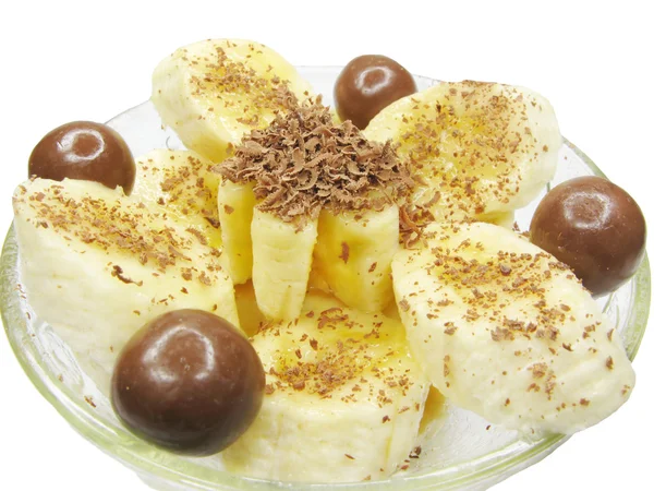 Banana dessert — Stock Photo, Image