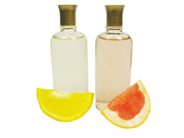 Cosmetics cologneû with citrus extracts clipart