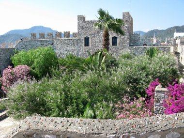 marmaris Türkiye'deki antik kale