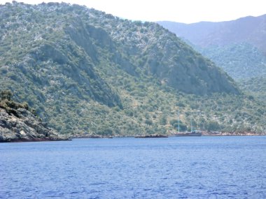 panoramik deniz manzarası