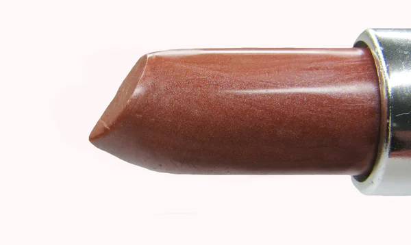 Коллекция коричневых помад — стоковое фото