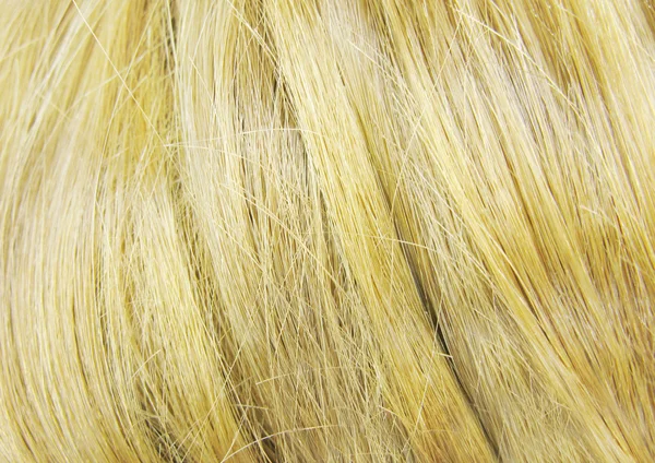 Cabello rubio peinado — Foto de Stock