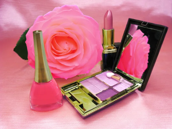Kosmetická sada pro make-up — Stock fotografie