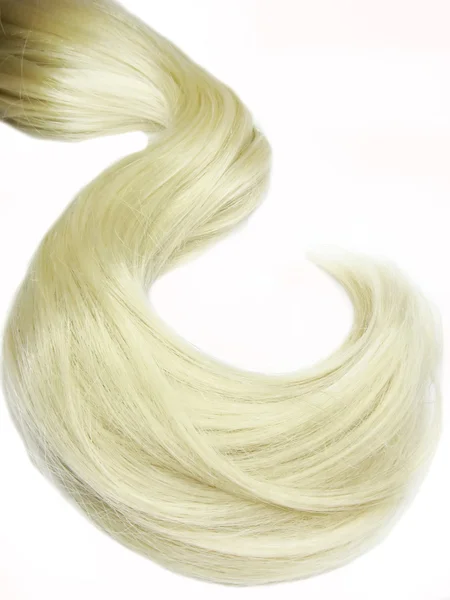 Blonde Haarwelle — Stockfoto