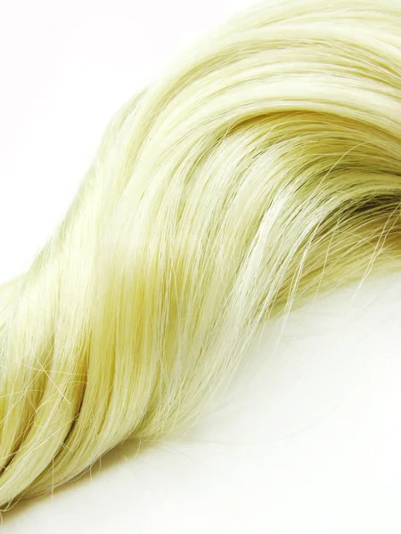 Onda di capelli biondi — Foto Stock