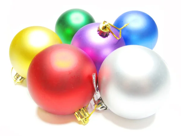 Karácsonyi labdák készlet — Stock Fotó