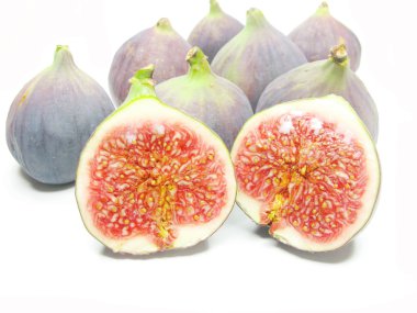 Fresh ripe fig fruit clipart