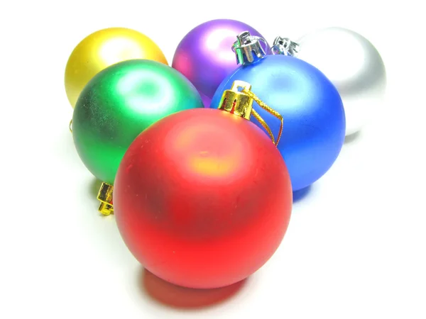 Karácsonyi labdák készlet — Stock Fotó