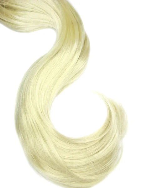 Onda de cabelo loiro — Fotografia de Stock