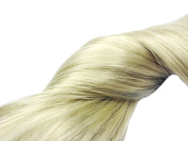 Onda di capelli biondi — Foto Stock