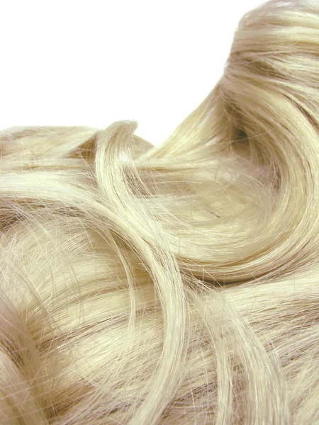 Blond włosy tekstury — Zdjęcie stockowe
