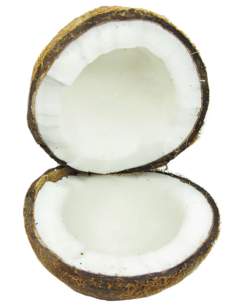 Noci di cocco isolate — Foto Stock