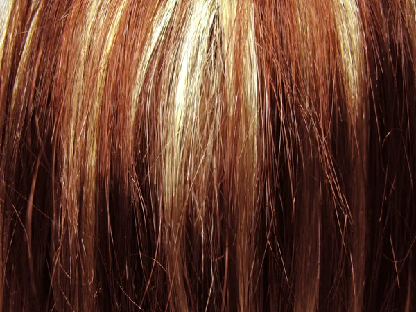 暗い髪のテクスチャの背景 — ストック写真