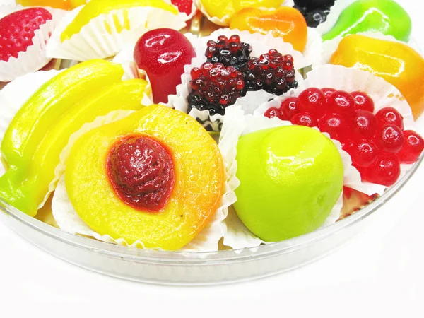 Мармелад желатин фрукти — стокове фото