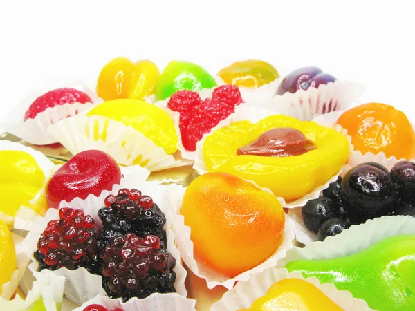 Marmalade gelatin fruits — Stock Photo, Image