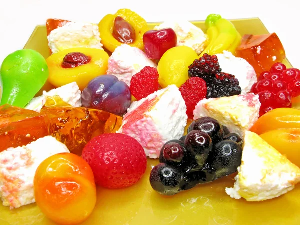 Marmelade gélatine fruits — Photo