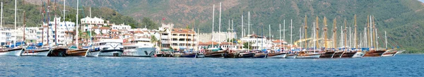 Marmaris resort turkiska staden landskap — Stockfoto