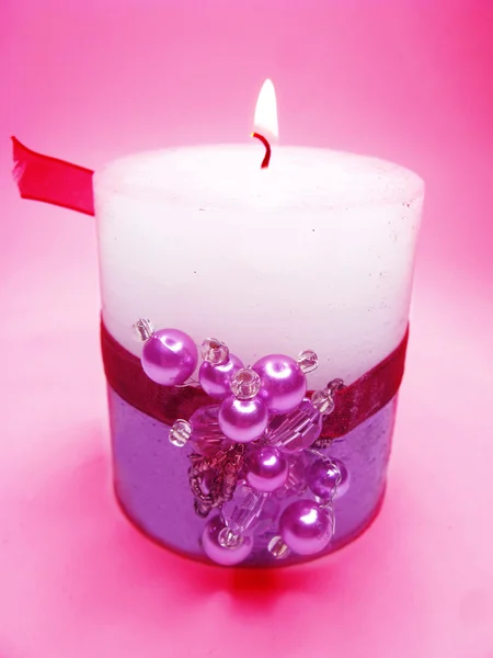 Spa 香薰香氛的蜡烛 — 图库照片