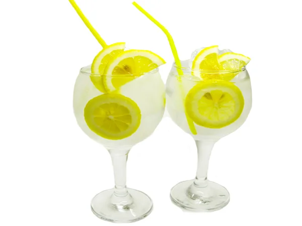 用柠檬含酒精饮料 — 图库照片
