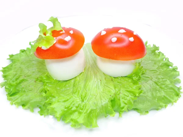 Salade de légumes créative — Photo