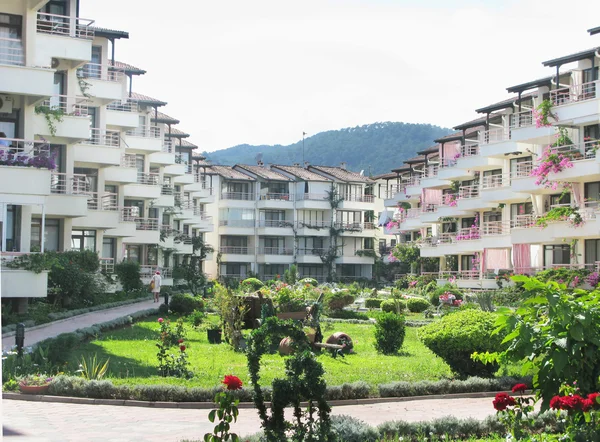 stock image Luxury hotel building