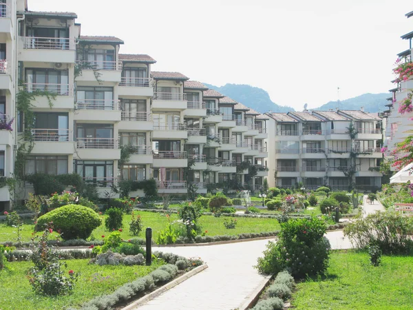 stock image Luxury hotel building