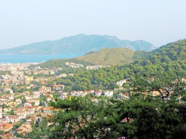 Marmaris resort Türkiye Panoraması