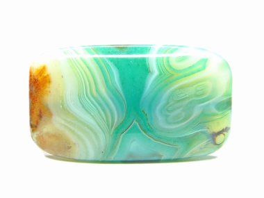 Yeşil texrure kalsedon kristal