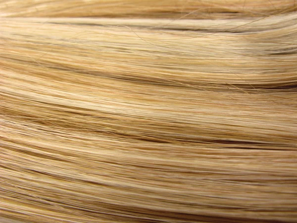 Escuro marrom cabelo onda textura fundo — Fotografia de Stock
