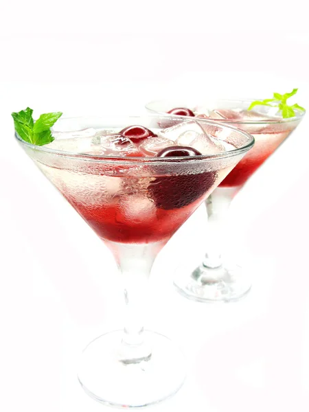 Alcool liqueur cocktail à la cerise — Photo