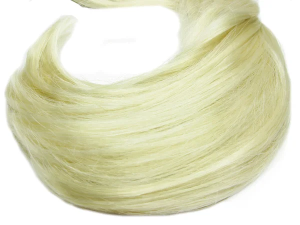 Blont hår våg — Stockfoto