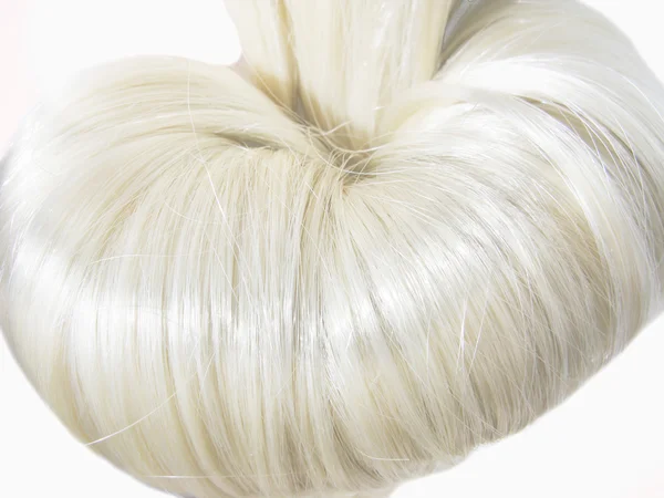 Trança de cabelo loiro — Fotografia de Stock