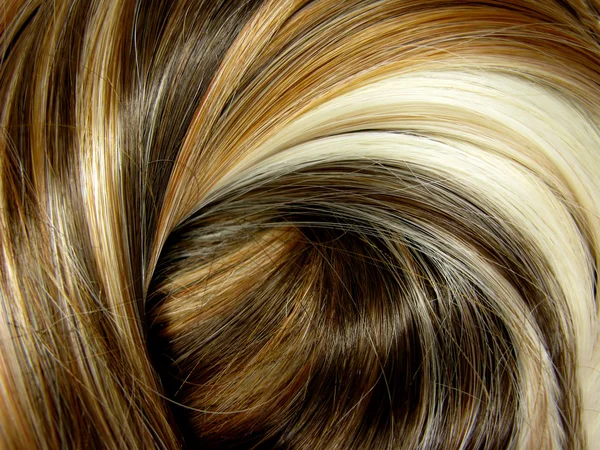 Evidențiați fundalul texturii părului — Fotografie, imagine de stoc