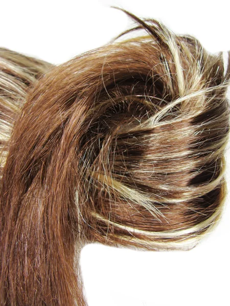 Zvýraznění pozadí textury vlasů — Stock fotografie