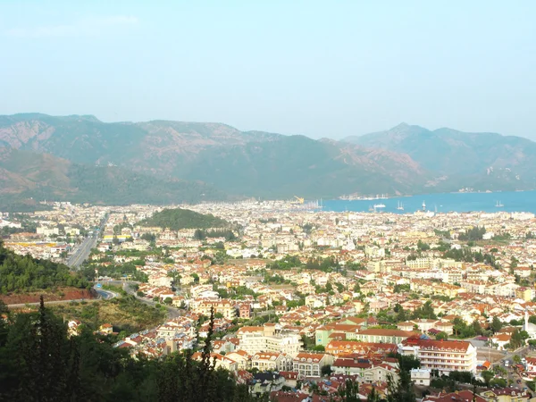 Marmaris resort Turcja panorama — Zdjęcie stockowe