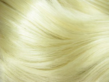 Blond hair texture background