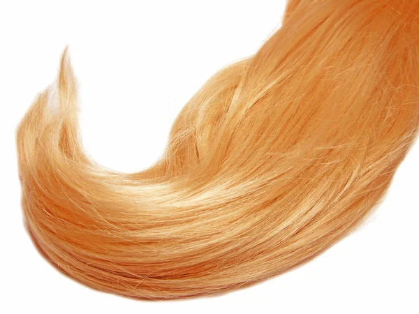 Рыжая волна волос — стоковое фото