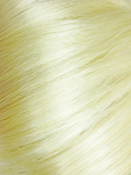 Shiny blond hair texture background — Stock Photo, Image