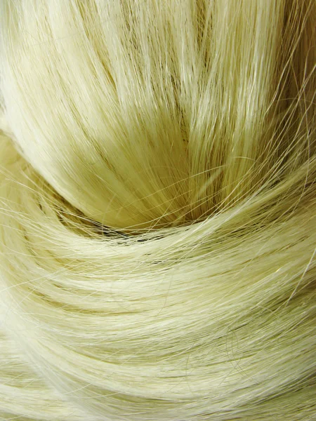 Blont hår textur bakgrund — Stockfoto
