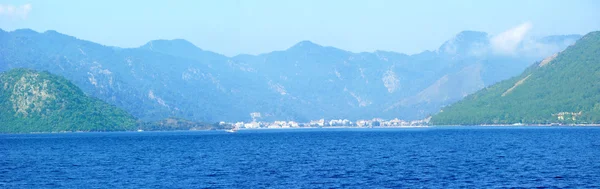 Aegean sea landscape panorama — Stock Photo, Image