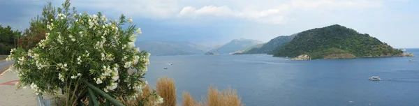 Stock image Aegean sea landscape island panorama